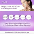 Spa Sciences SIMA, Sonic Dermaplane Facial Exfoliator and Hair Removal