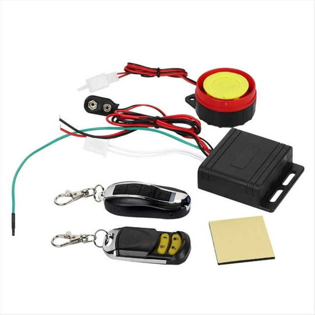 Alarma Inteligente para Motocicleta de 12 V con de Seguridad Antirrobo Automático y Control Remoto.