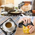 thumbnail image 4 of Black White and Gold Marble Kitchen Oven Mitt and Pot Holder Sets 4 Pcs for Baking, Cooking and Grilling, Heat Resistant Up To 392 °F, 4 of 7