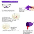 thumbnail image 5 of Reusable Menstrual Cup,Tampon and Pad Alternative,Soft and Flexible,Best Vaginal Period Cup for Heavy Flow and Beginners., 5 of 5