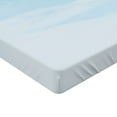 thumbnail image 2 of Ambesonne Pale Blue Fitted Sheet 2 Pcs Set, Soft Pastel Sky Clouds, Twin, Pale Blue, 2 of 3