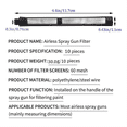 thumbnail image 4 of 246385 246384 287032 Airless Filter Screen Set for 390 395 490 495 595 3400 Sprayers, 4 of 8
