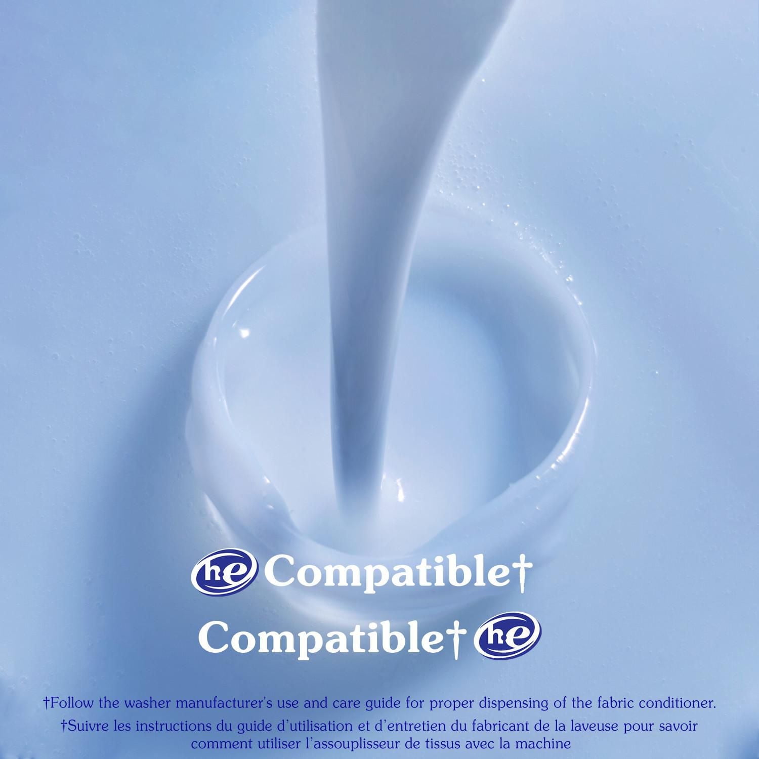 Fleecy Odor Shield Liquid Fabric Softener (Fabric Conditioner), Fresh Breeze Scent, 1.36 L