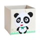 thumbnail image 1 of Kearding Solución de almacenamiento de juguetes práctica y que ahorra espacio, organizador de cubos, caja de almacenamiento plegable para Organizadores de utensilios de cocina panda, 1 of 6