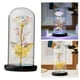 thumbnail image 3 of Rosa BLESIY en cúpula de cristal con base de flor artificial, 3 of 8