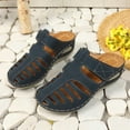 thumbnail image 4 of Fisherman Clogs for Women Gladiator Flat Sandals Breathable Shoes Comfortable Walking Shoes, 4 of 8