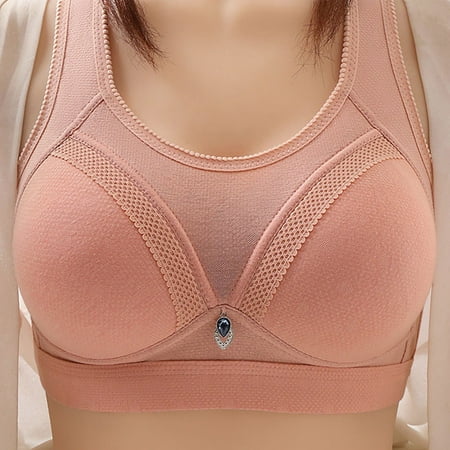 

Summer Savings Clearance 2023! KBODIU Everyday Bras for Women Plus Size Comfort Bras Women s Ultimate Lift Wirefree Bra Comfortable Lace Breathable Bra Underwear No Rims Bras No Underwire Pink