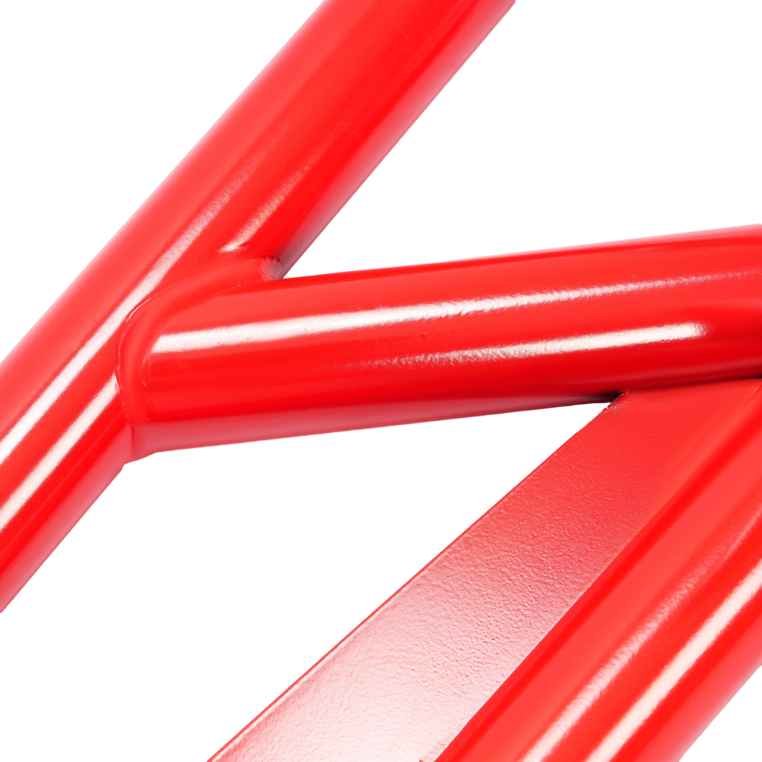 Kojem Rock Sliders Side Nerf Bars Tree Kicker for 2017-2023 Can Am Maverick X3 / Turbo / R Powder Coated Steel Red
