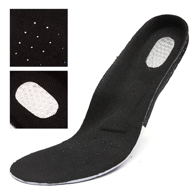 Plantillas de Gel de silicona Unisex para el cuidado de los pies, plantilla ortopédica con arco, espolón de talón Plantar, 1 par