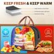 thumbnail image 5 of Bolsa Térmica EASYFUN para Almuerzo, Aislada y Antiderrames para Mujeres y Hombres, Negra, 5 of 7