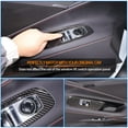 thumbnail image 5 of TINKI Window Lift Switch Cover Compatible with Chevrolet Corvette C8 Stingray 2020-2023, ABS Window Lift Switch Panel Decoration Frame Trim Cover, 5 of 8