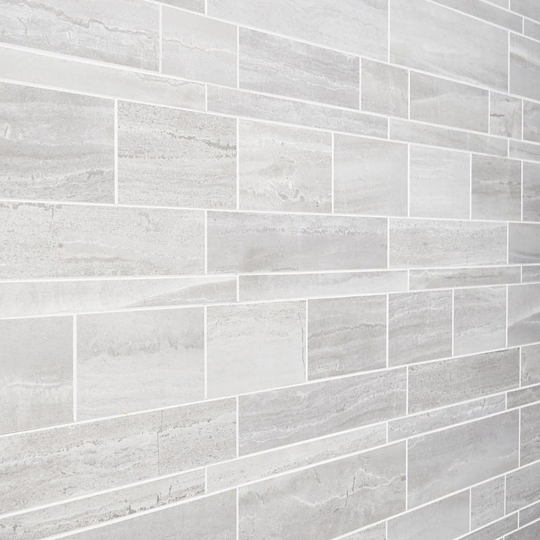 Bond Tile Easy Luxe Railroad Terra 11.81 in. x 11.81 in. SPC Peel and Stick Tile (0.96 Sq. Ft. / Sheet) Bond Tile Easy Luxe Railroad Terra 11.81 in. x 11.81 in. SPC Peel and Stick Tile (0.96 Sq. Ft. / Sheet)