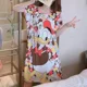 thumbnail image 3 of Vestido de dormir de talla grande para mujer, ropa holgada para el hogar, ropa de dormir de talla grande, camisón de maternidad de estilo coreano, pijama cómodo, 3 of 5