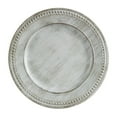 thumbnail image 1 of Holiday Time 13-Inch Grey Distressed Charger, 1 of 2