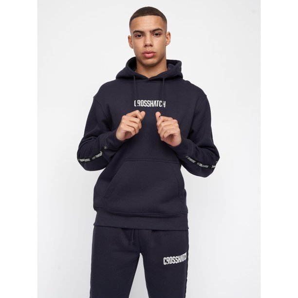 Crosshatch - Sudadera Fellmites para Hombre (Marino)