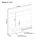 thumbnail image 5 of Mueble para TV hasta 65" Empotrable Moderno NT1100 BCO-FE, 5 of 6