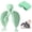 LightGreen, variant on Thigh Exerciser Kegel Exerciser, Pelvic Floor Trainer, Kegel Trainer for Postpartum Rehabilitation, Trimmer Inner Thigh, Thigh Toner Workout