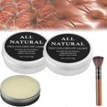 thumbnail image 1 of Universal Leather Salve All Natural Furniture Salve with Brush, Leather Repair for Rejuvenates Couches, Shoes & More, 1 of 5