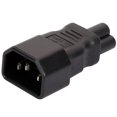 thumbnail image 2 of Conector IEC 320 Adaptador IEC 320 C14 A C5, Adaptador De Corriente C14, Del Adaptador De Alimentación De CA Fanmusic Conector IEC 320, 2 of 6