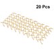 thumbnail image 5 of 20 pinzas espirales para el cabello, sencillas, para peinar el cabello, accesorios para mujeres y niñas, color dorado, 5 of 8