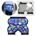 thumbnail image 1 of Pantalones Cortos Protectores Cola Acolchados 3D Ajustables Almohadilla Protectora de Glúteos Azul, 1 of 8