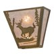 thumbnail image 1 of Aplique de pared Deer Creek de 13" de ancho MEYDA 108531, 1 of 1