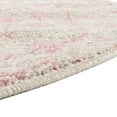 thumbnail image 6 of Rugs.com Moroccan Trellis Collection Rug – 10 Ft Round Ivory And Pink Medium Rug Perfect For Kitchens, Dining Rooms, 6 of 9