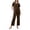 01-Light Brown, variant on Unisex Bedridden Patient Clothing,Easy to Wear and Take Off, Modal,for Bedridden Patients,The Elderly,Fractures