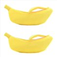 thumbnail image 1 of 2X Cama de PláTano para Gatos, Cama para Mascotas, Cama Suave para Gatos, Cama Encantadora para Gatos, Conejos y Perros PequeñOs, Color Amarillo, 1 of 5