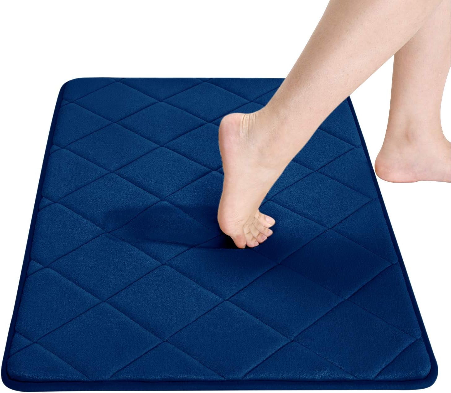 Bayhto 17"×24" Memory Foam Bath Mat,Soft & Absorbent &Washable Non Slip