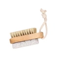 thumbnail image 1 of Cepillar Cepillo de uñas de madera maciza de doble cara con cerdas suaves y firmes para manicura y cuidado de cutículas (1 unidad) JASKFLY, 1 of 7