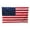 A, variant on 3x5 Feet American Flag, All Weather US Flags with Embroidered Stars Sewn Stripes Brass Grommets Vivid Color Polyester USA Flag for Outdoor Indoor