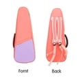 thumbnail image 1 of 23 Inch Ukulele Bag Case, Simple Style Cotton Thicken Padding Backpack Case with Adjustable Shoulder Strap for Ukulele Small Guitar, 1 of 7