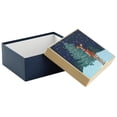 thumbnail image 2 of Hallmark Large Christmas Gift Box with Lid (Reindeer in the Snow), 2 of 3