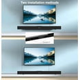 thumbnail image 6 of Ficcug 32" Sound Bars for TV,80W 5.0 Bluetooth Soundbar with Subwoofer,Wall Mountable 3D Surround Home Theate Speaker System,Wired & Wireless Connection,Black, 6 of 9