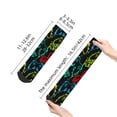 thumbnail image 5 of Bingfone Play Game Start Design Patterned Men'S Women'S Casual Cotton Socks, 5 of 9