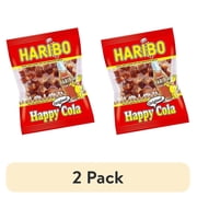 (2 pack) Haribo Happy-Cola Original Gummi Candies, 5 oz.