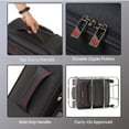 thumbnail image 4 of Air Canada Indigo Lite Collection Carry-On Luggage, Lightweight Carry On Suitcasewith Wheels for Travel, 4 of 8