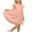 Pink, variant on Plebaso Girls Cotton Dresses Ruffle Sleeve Button down Dresses Lightweight Summer Casual Plain Dresses