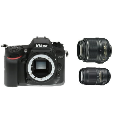 Nikon D7200 w/ 18-55mm f/3.5-5.6G VR Lens & 55-300mm Lens ED VR Lens