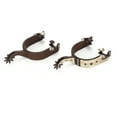 thumbnail image 2 of Boot Spurs,Low Carbon Steel Hand Horse Boot Spurs Cowboy Spurs Unparalleled Experience, 2 of 13