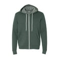 thumbnail image 1 of Bella 3739 Unisex Poly-Cotton Fleece Full-Zip Hoodie, 1 of 3