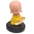 thumbnail image 1 of Monje de plástico, el número principal de regalos de adornos para la oficina segundo Sunnimix Muñeca Swing Figure, 1 of 4