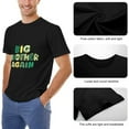 thumbnail image 6 of Big Brother Again Groovy Men's Cotton Short Sleeve HD Print Tee for Casual T-Shirt Crew Neck Top Black S, 6 of 7