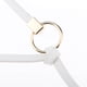 thumbnail image 5 of Cinturón de la mujer Cinturón Flaco de cinturo Elástica Ajustable de material cuero PU Simple de Moda para Mujer - , se describe Blanco Magideal Cinturón de la mujer, 5 of 7