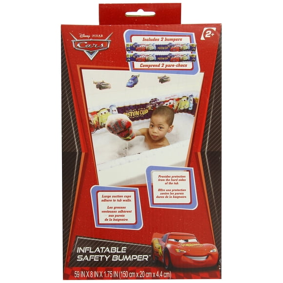 Paragolpes inflables de bañera de seguridad para bebés Disney Cars