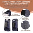 thumbnail image 2 of Toe Splint, Toe Corrector Brace, Toe Straightener For Hammer Toe, Crooked Toe, Mallet Toe, Bent Toe, Claw Toe, Toe Wrap To Align And Support Broken To, 2 of 4