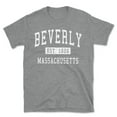 thumbnail image 1 of Beverly Massachusetts Classic Established Men's Cotton T-Shirt, 1 of 1