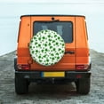 thumbnail image 4 of Haiem Spare Tire Cover , Wheel Cover with St Patrick's Day4 printed, Camper Spare Tire Cover Fit for Jeep Wrangler Rv SUV Truck Travel Trailer-17 inch, 4 of 9