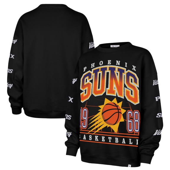 Women's '47  Black Phoenix Suns 2025/26 City Edition Go Big Oversized Sweatshirt